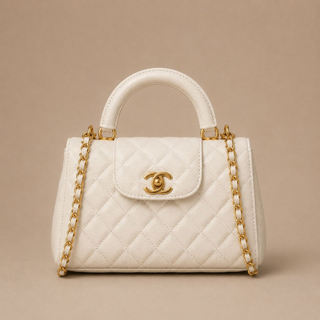 Chanel Mini Kelly (White)