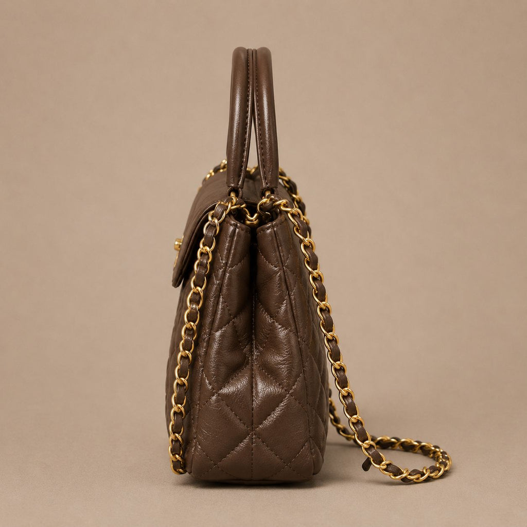 Chanel Mini Kelly (Brown)