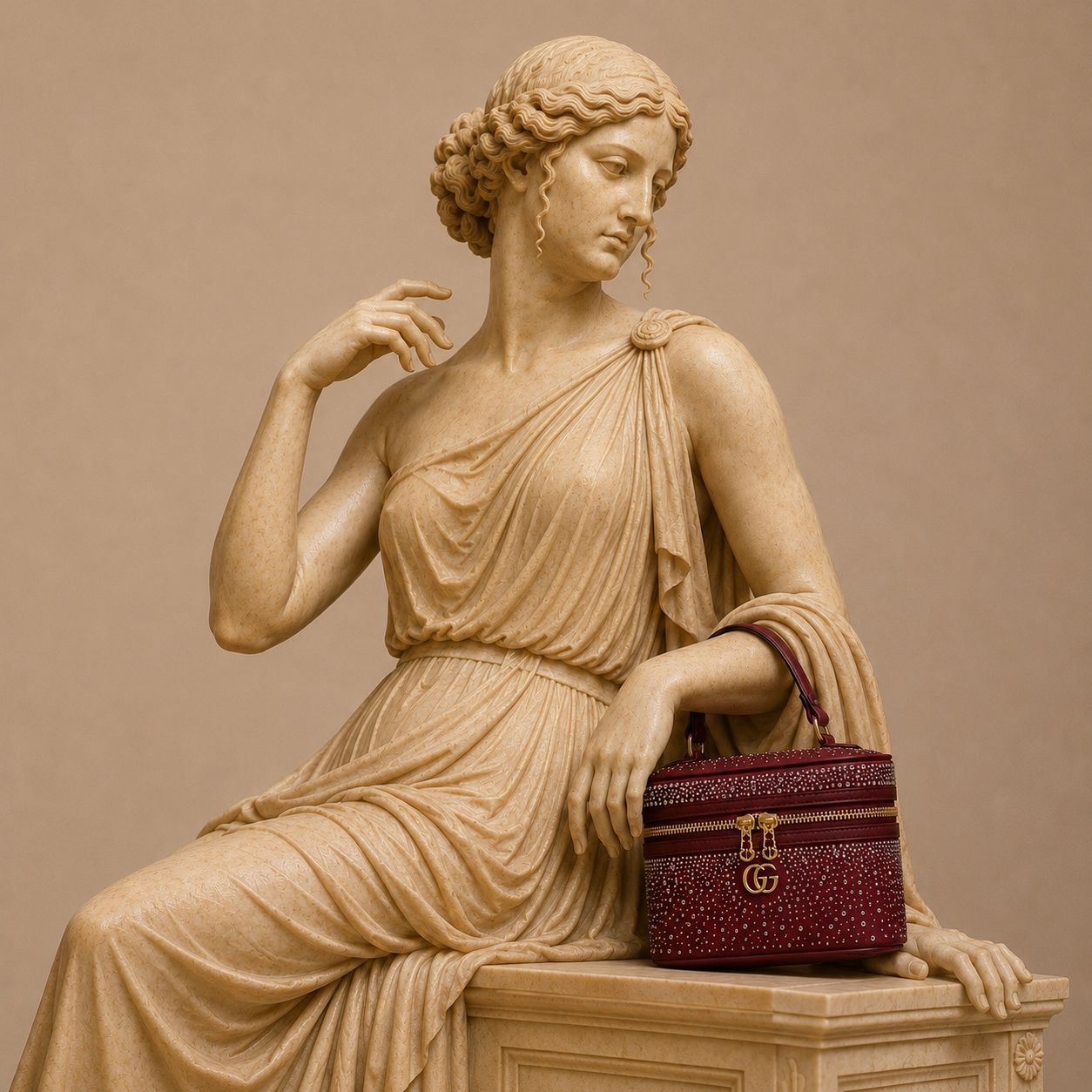 GUCCI Vanity Case (Red)