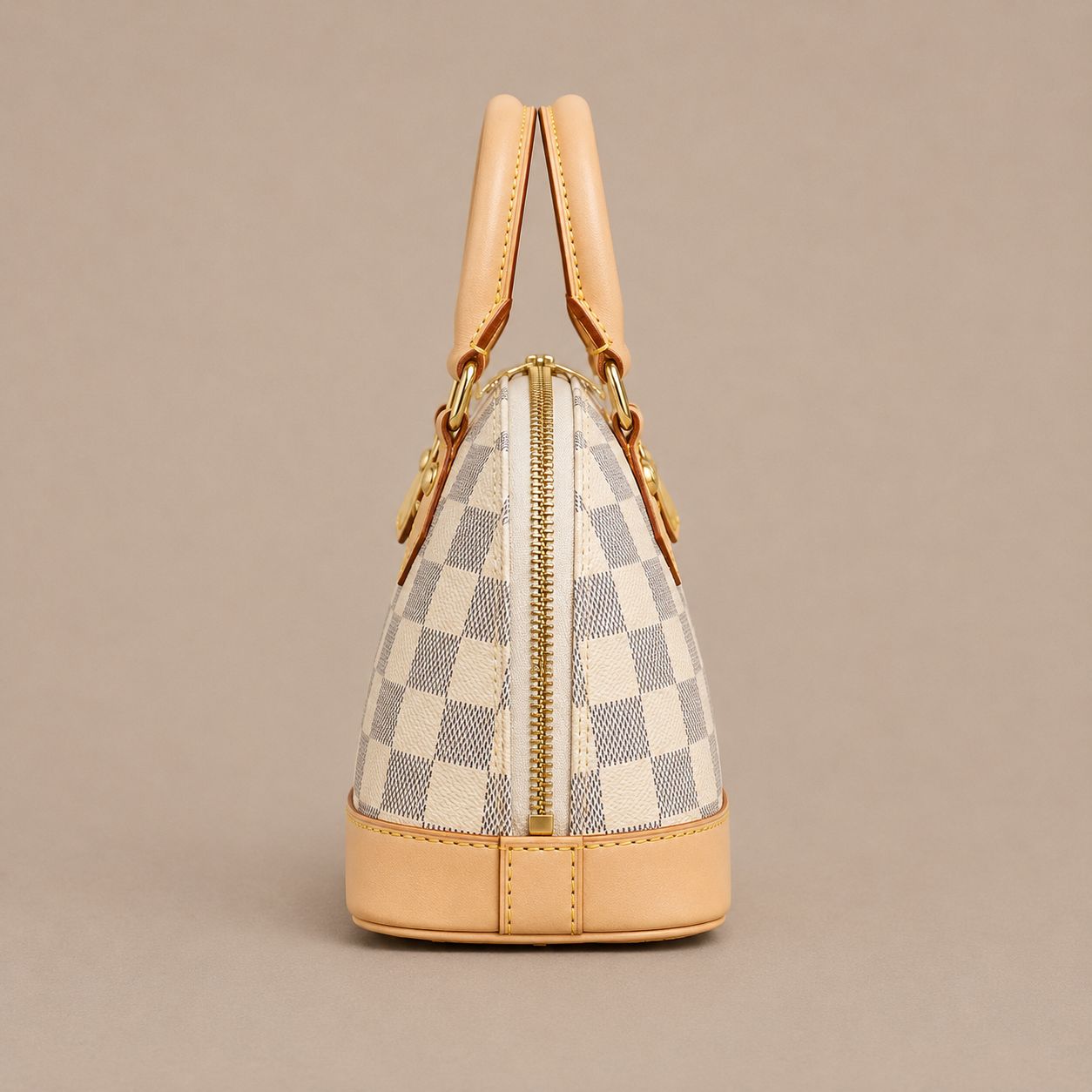 Louis Vuitton Damier Alma BB (White)