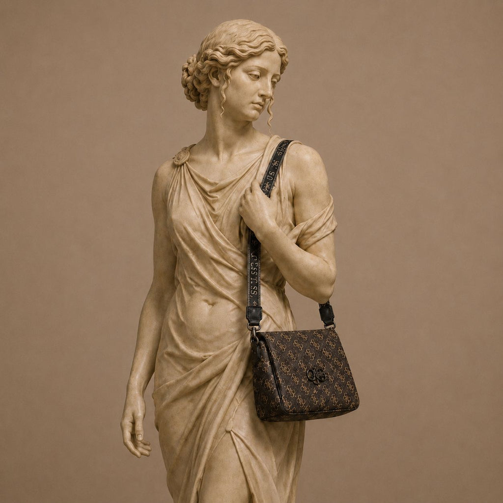Guess Cordelia (Monogram Brown)