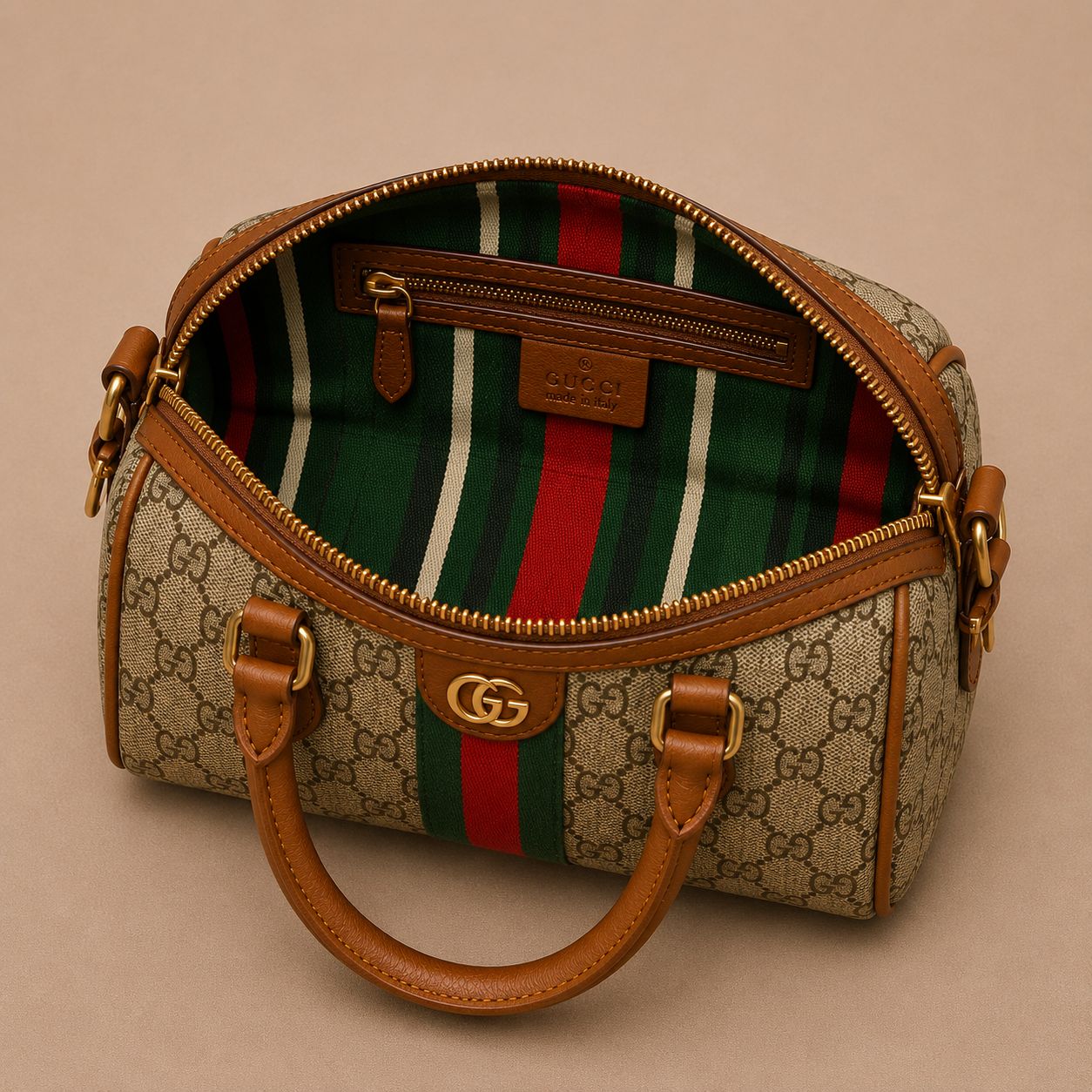 Gucci Ophidia Boston (Brown)