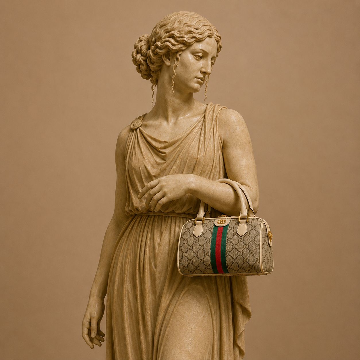 Gucci Ophidia Boston (Beige)