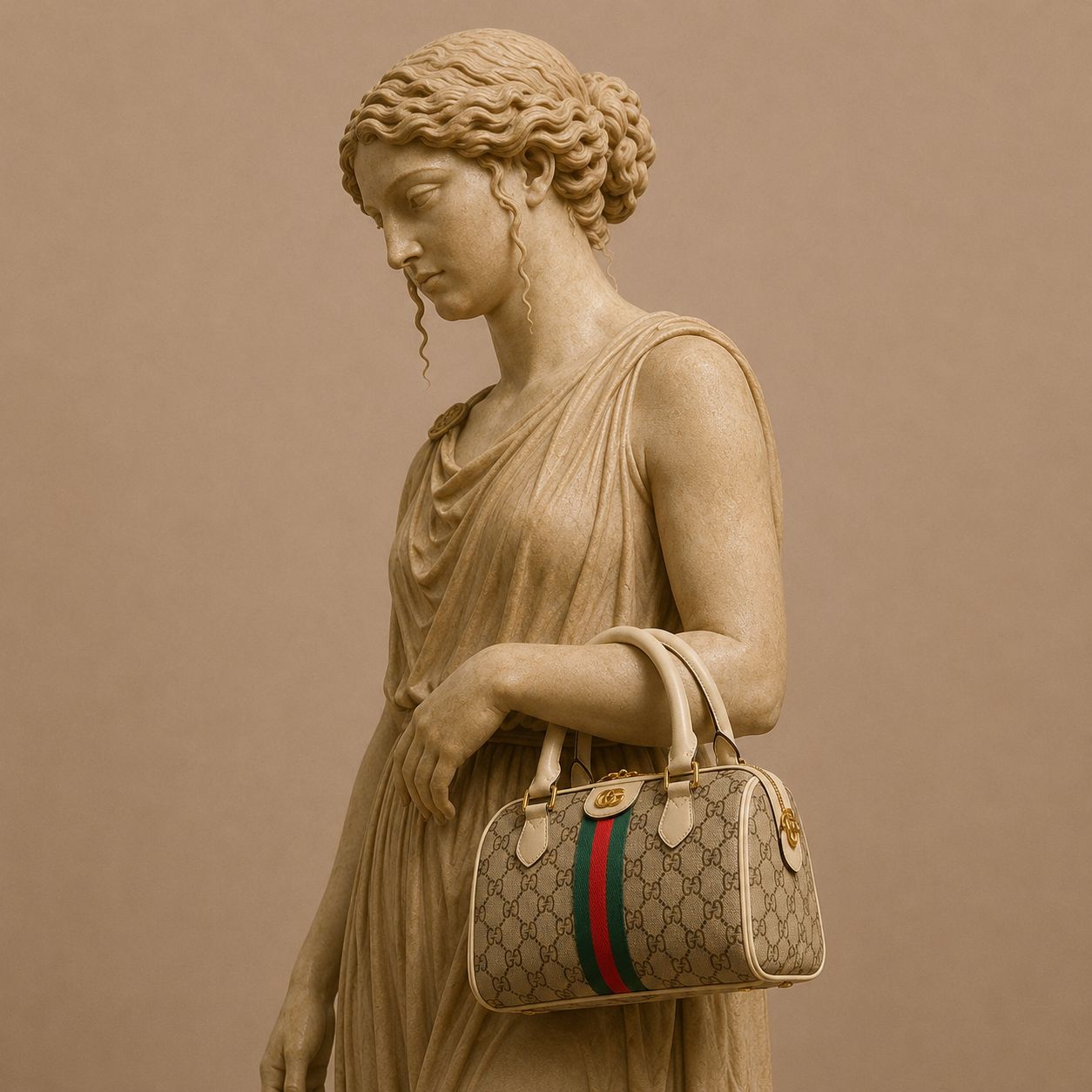 Gucci Ophidia Boston (Beige)