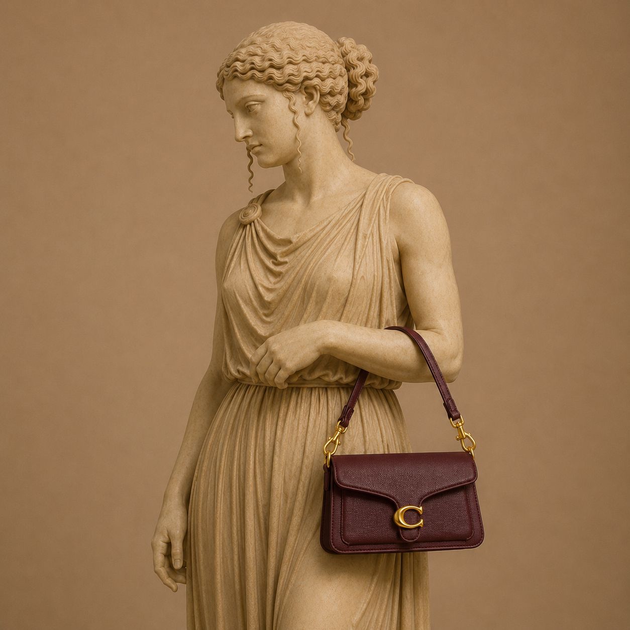 Coach Tabby (Claret Red)