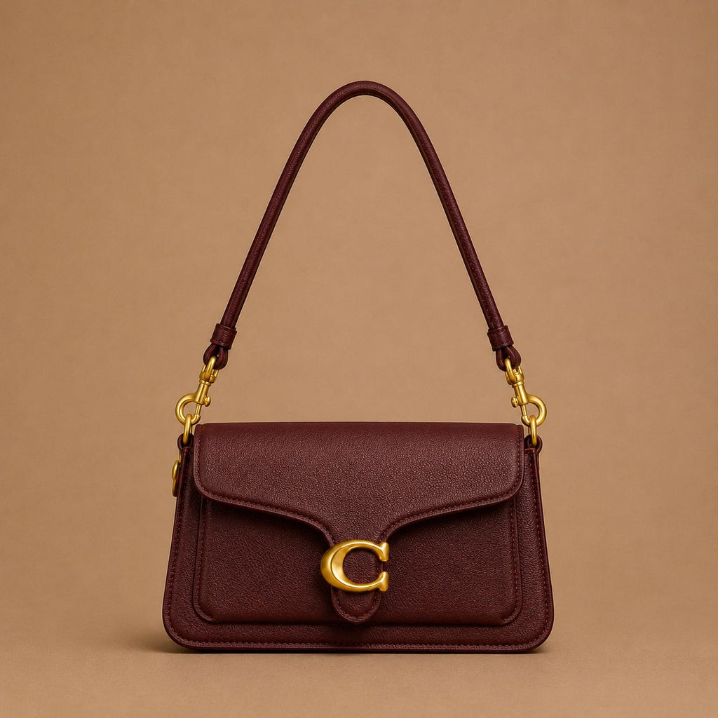Coach Tabby (Claret Red)