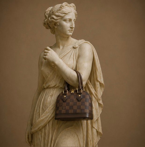 Louis Vuitton Damier Alma BB (Brown)